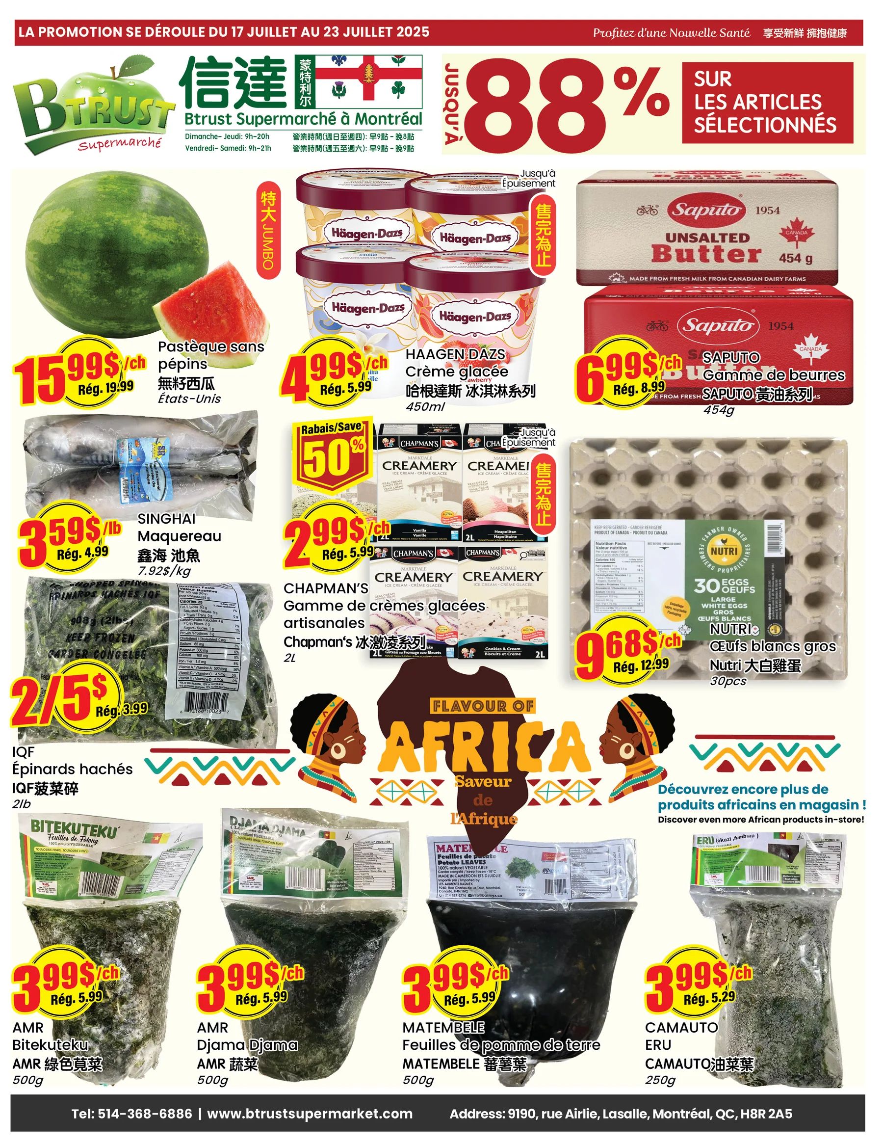 Goflyer - Btrust Supermarket Montreal
