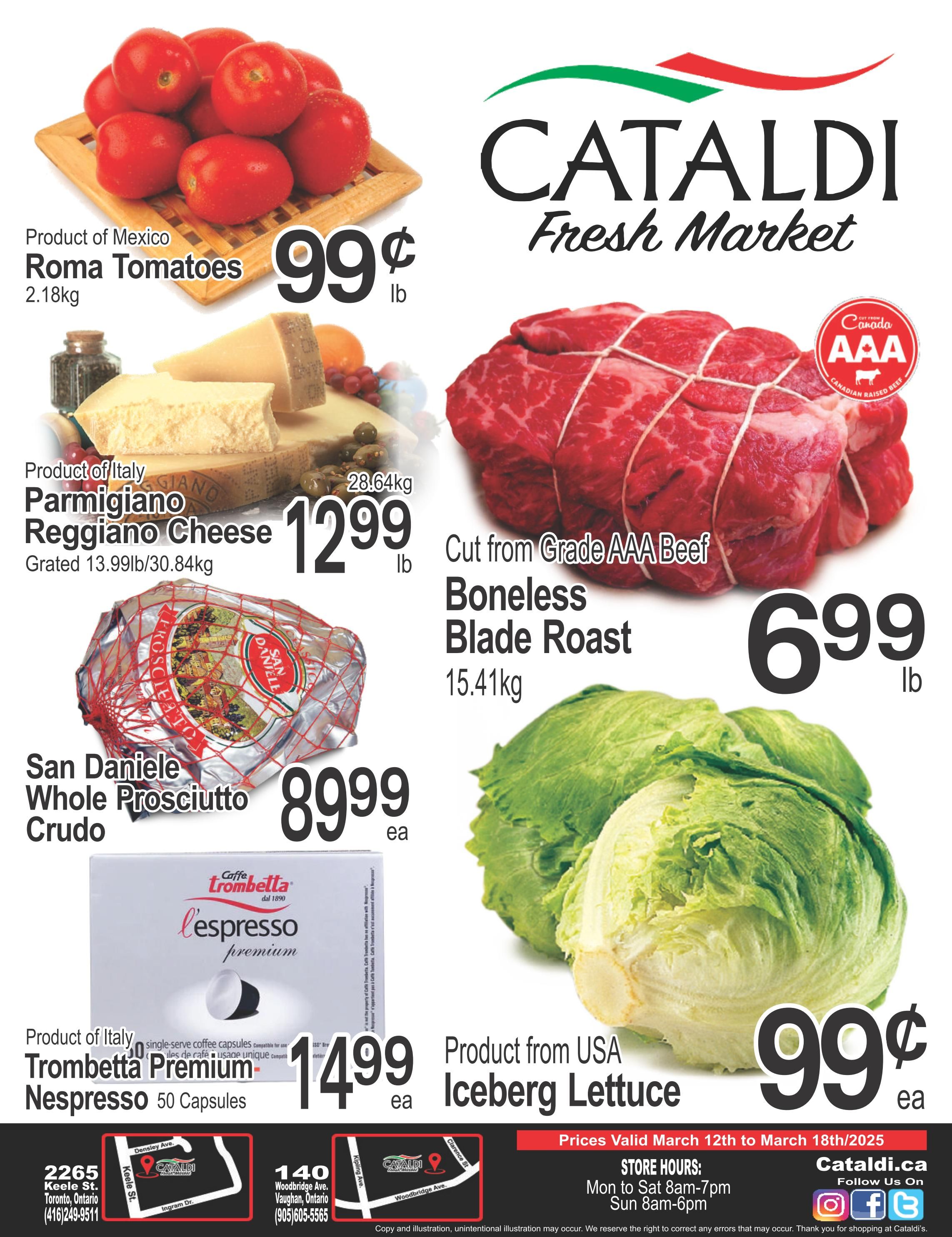 Goflyer - Cataldi Fresh Market